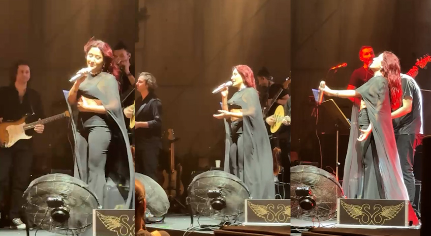 Melek Mosso’dan sahnede Dünya Kız Çocukları Günü’nde anlamlı mesaj