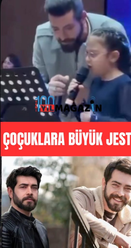 Çocuklara büyük jest