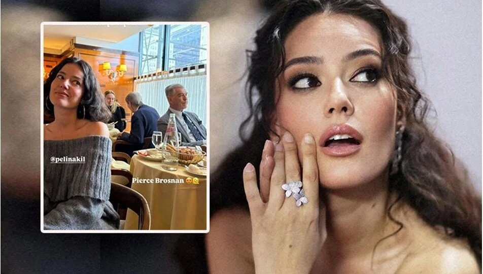 Oyuncu Pelin Akil Öğle Yemeğinde Hangi Dünyaca Ünlü İsimle Karşılaştı?