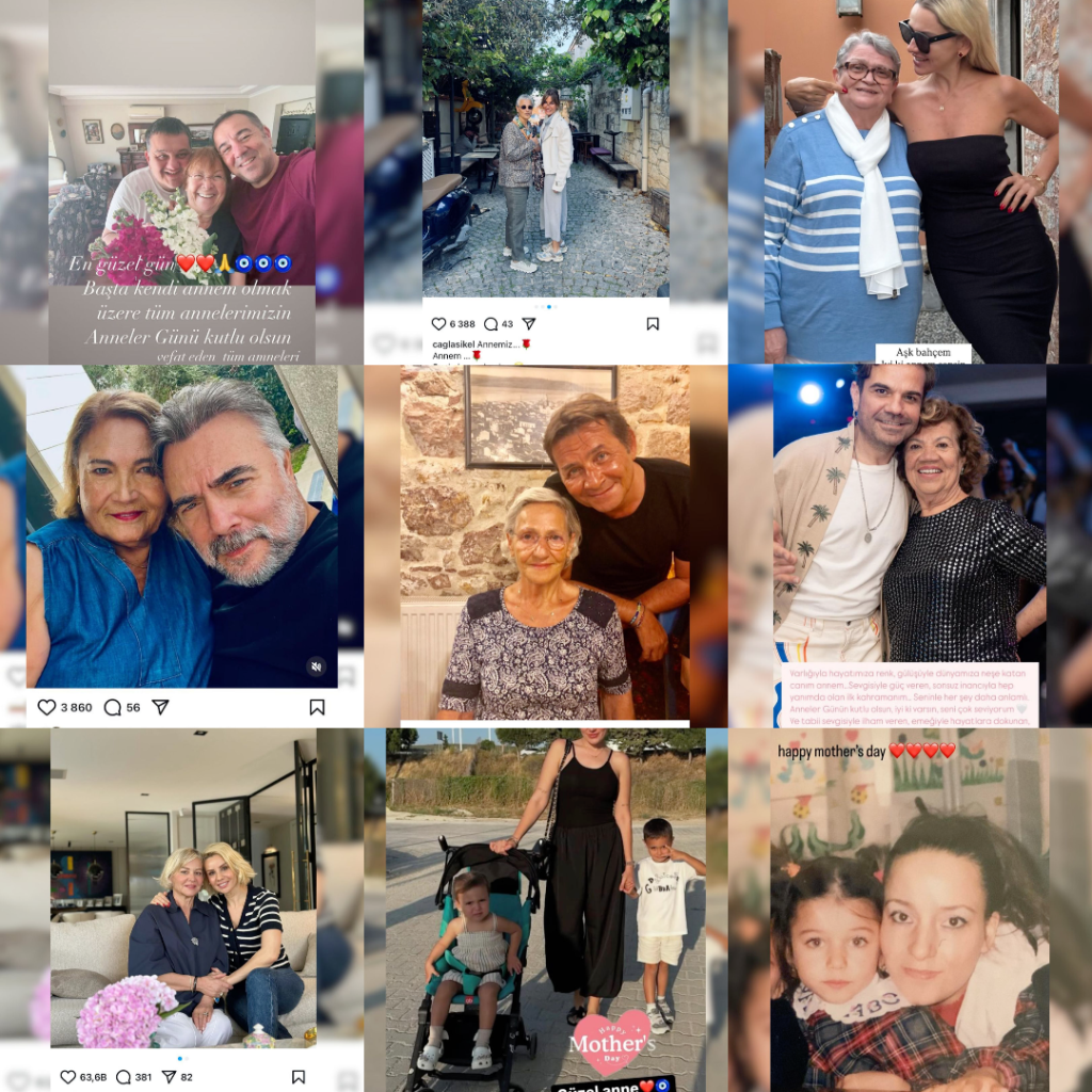Ünlülerden Anneler Günü Paylaşımları: Gönülleri Fetheden Kareler ve Duygusal Mesajlar!